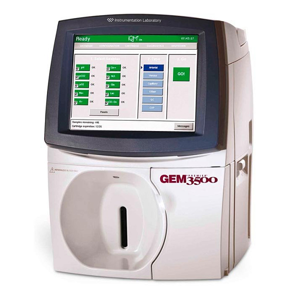 Анализатор газов крови и электролитов GEM Premier 3500 Instrumentation Laboratory