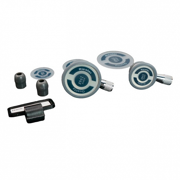 Tristar стетоскоп, с 3-мя головками, серый, Riester