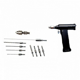 Дрель электрическая травматологическая ДЭТ-01 с набором насадок для остеосинтеза