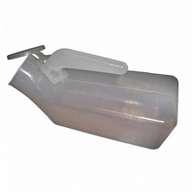 Мочеприемник мужской полимерный типа "Утка"