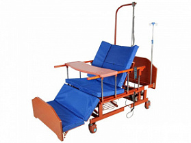 Электрическая многофункциональная медицинская кровать c туалетным устройством DB-11A, Китай