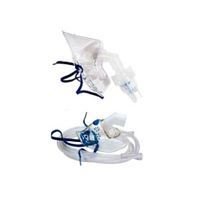 Небулайзер (распылитель) VixOneTM в комплекте с аэрозольной маской детской "Super Spike" и кислородным шлангом 2,1м, Westmed