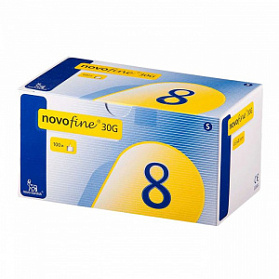 Иглы Ново-файн 30G (0,30х8,0мм) №100