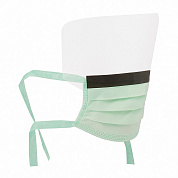 Хирургическая маска трехслойная, на завязках, с защитным щитком, устойчивая к проникновению жидкости 1835FS 3M, США Хирургическая маска трехслойная, на завязках, с защитным щитком, устойчивая к проникновению жидкости 1835FS 3M, США