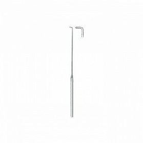 Крючок однозубый, для нерва, по CRILE (Криль) изогнутый под 90 гр., 20 см KLS Martin Крючок однозубый, для нерва, по CRILE (Криль) изогнутый под 90 гр., 20 см KLS Martin