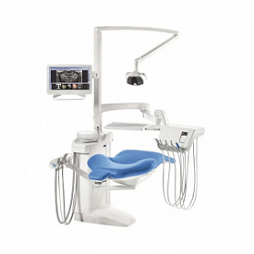Planmeca Compact i Touch Multimedia - стоматологическая установка с сенсорной панелью и сухой аспирацией