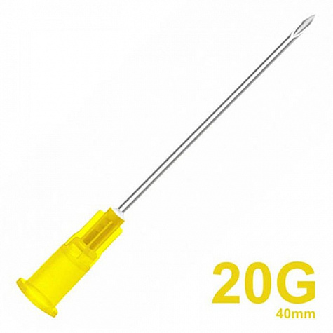 Иглы медицинские инъекционные 0,90х40 мм (20G) SFM, 100 шт/уп