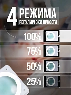 Лампа-лупа Med-Mos 9002LED линза 189 мм