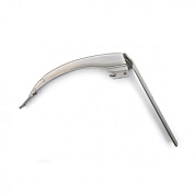 Клинок ларингоскопа MEGALIGHT FLAPLIGHT №4 F. O. с подвижным наконечником, с интегрированным световодом KaWe