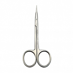 Ножницы роговичные тупоконечные вертикально-изогнутые 110мм