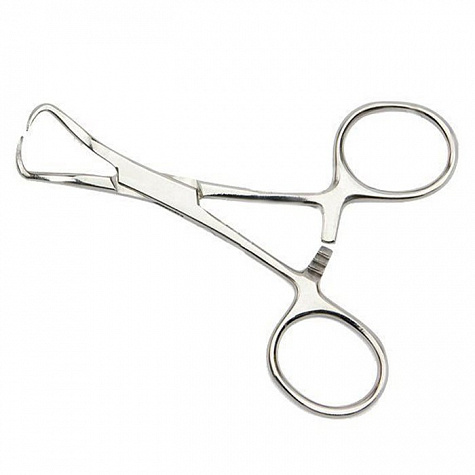 Зажим с кремальерой для операционного белья, 95 мм ПТО Медтехника