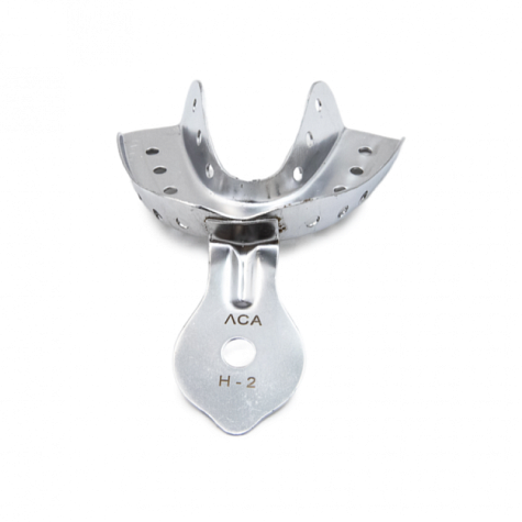 Ложка оттискная стоматологическая для нижней челюсти № 2. Surgiwell