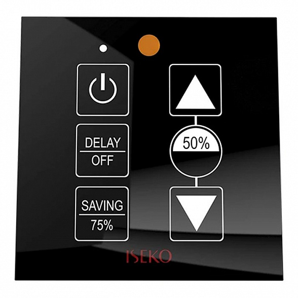 IS002R - бестеневой светильник для стоматологической клиники, с беспроводным и настенным диммерами, ISEKO