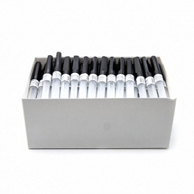 Иглы двухсторонние 22G*1 1/2 , чёрная (100 шт/уп) для взятия проб крови