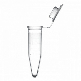 Пробирка типа Эппендорф, с защелкивающейся крышкой, с окошком для записей, градуир. нестерил., ПП	1,5 мл (500 шт/уп)