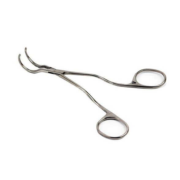 Диссектор с 2-м изгибом ручек (д/нов и детей р/в), 130 мм