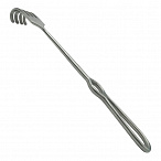 Крючок хирургический тупой четырехзубый N 3