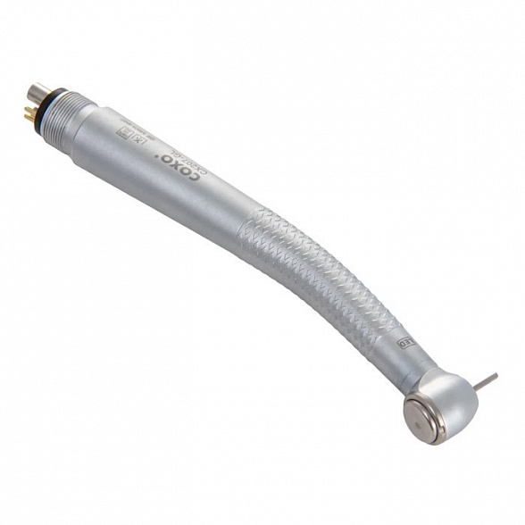 CX207-GL - турбинный наконечник с фиброоптикой, с ортопедической головкой, для 6-ти канального соединения, Coxo