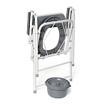 WC600w Кресло-туалет складной, белый (аналог WC eFix)