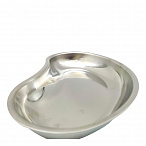 Лоток почкообразный ЛМП (Сталь: AISI 430) - "МЕДИКОН" 200х120х30