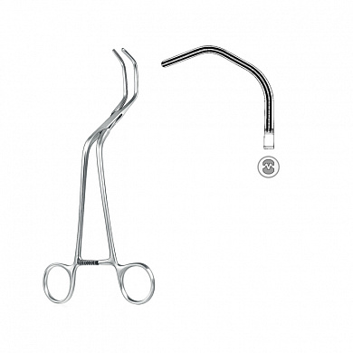 24-319-21-07 ATR. FORCEPS, DIETHRICH, CVD., 21 CM