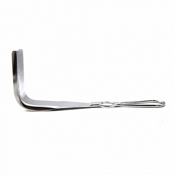 Зеркало медицинское по Дуайену №1, большое (88х35)длина 225 мм. Surgiwell