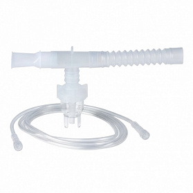 Небулайзер (распылитель) VixOneTM в комплекте с загубником, Т-образным переходником и кислородным шлангом 2,1м, Westmed