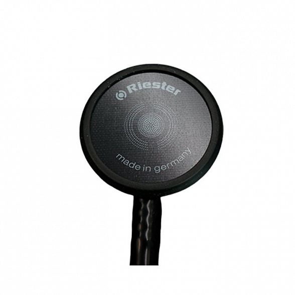 Duplex 2.0 стетоскоп, алюминиевый черный, Riester