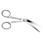 Ножницы для резекции носовых раковин горизонтально-изогнутые 160 мм