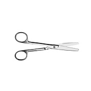 Ножницы тупоконечные, прямые повыш. стойкости, 140 мм