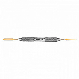 Двухсторонний шпатель GOLD F (арт 1508F TiN) FABRI
