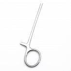 Зажим артериальный лигатурный с пологим изгибом Zenker, 285 мм