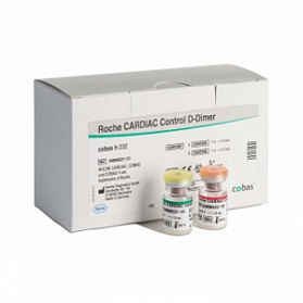 Контрольный материал для проверки качества тест-полосок CARDIAC Control D-Dimer Roche