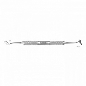 1501F Black Штопфер-конденсатор-гладилка, FABRI серия BLACK