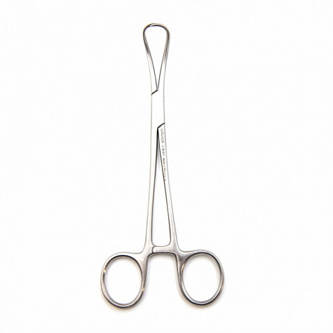 Зажим для операционного белья (цапка) по Бакхаузу, 150 мм