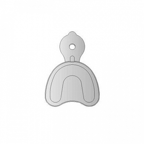 Ложка для снятия слепков с верхней челюсти №1 ММИЗ