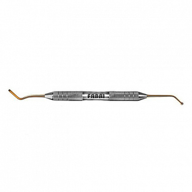 Штопфер-гладилка GOLD F (арт 1304-2,5F TiN) FABRI