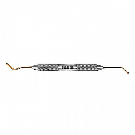 Штопфер-гладилка GOLD F (арт 1304-2,5F TiN) FABRI
