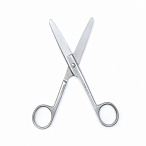 Ножницы STANDARD, тупоконечные прямые, 160 мм (Н-163р), МИЗТ