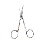 Ножницы глазные тупоконечные, вертикально-изогнутые, 113 мм. Surgiwell