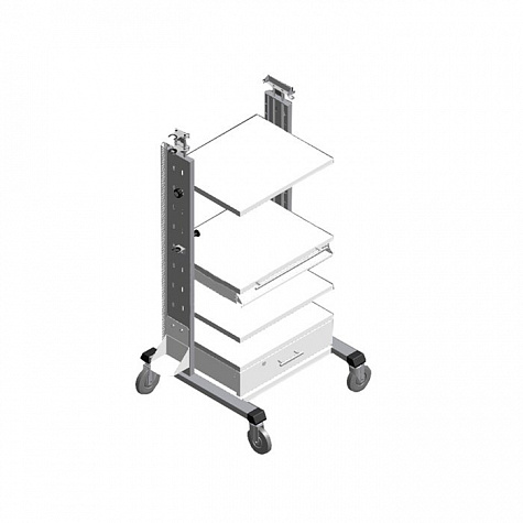 Стойка эндоскопическая аппаратная Модель 3411 (3411Ш)