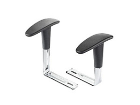 Комплект регулируемых подлокотников с мягким верхом, включая кронштейн (только для стульев) 20-05+14-06