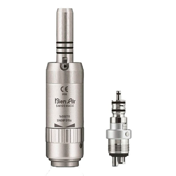 AQUILON 830 - пневматический микромотор, без подсветки с 4-х канальным переходником Unifix, Bien-Air