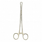 Щипцы однозубые для оттягивания шейки матки (пулевые) 250мм