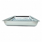 Лоток стоматологический ЛМС - "МЕДИКОН", 195х130х25 на 11 инструментов