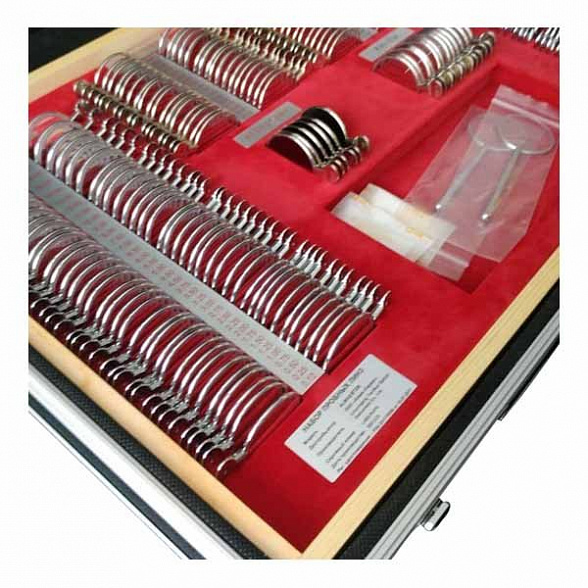 Набор пробных очковых линз ALMAS MT-226 на 228 линз (серебро) с поверкой