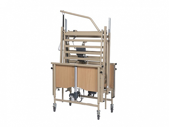 Кровать для лежачих больных функциональная 4-х секционная электрическая LUNA Basic (в комплекте с матрасом) Vermeiren