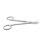 Ножницы хирургические вертикально-изогнутые, 150 мм (Н-58р), МИЗТ