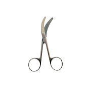 Ножницы угловые 160 мм (Ножницы д/пересеч. пуповины горизонтально изогнутые 160 мм) Sammar