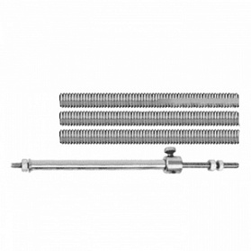 Стержни дистракционные, резьбовые, телескопические для cкелетного вытяжения Илизарова